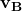 \mathbf{v_B}