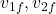 v_{1f}, v_{2f}