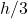 h/3