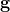 \mathbf{g}