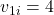 v_{1i} = 4