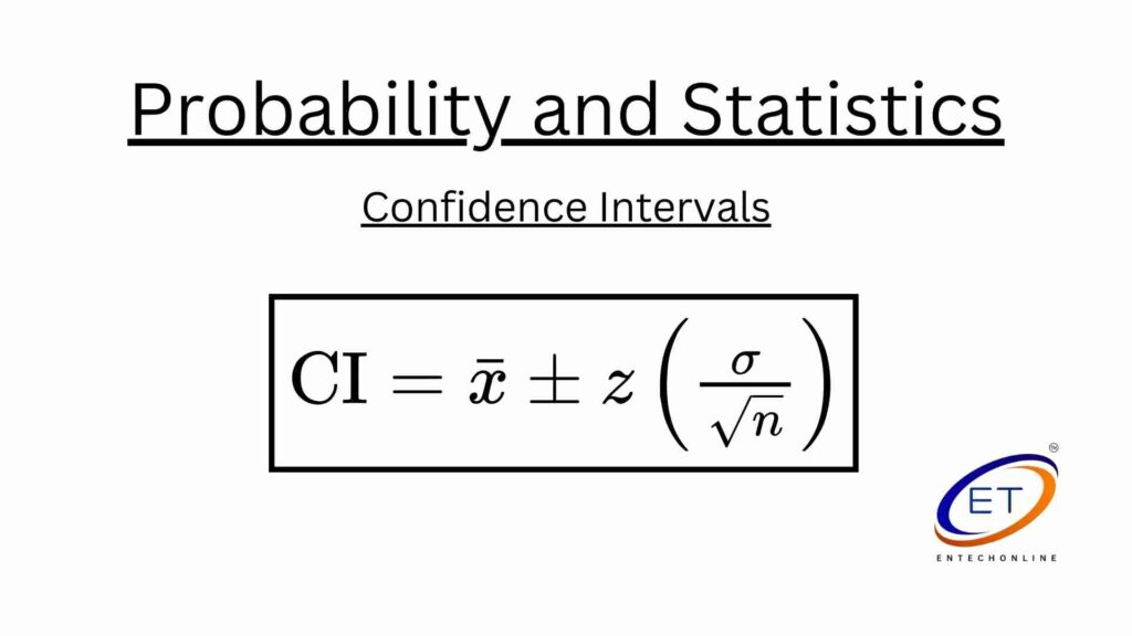 confidence and intervals in probability and statistics.