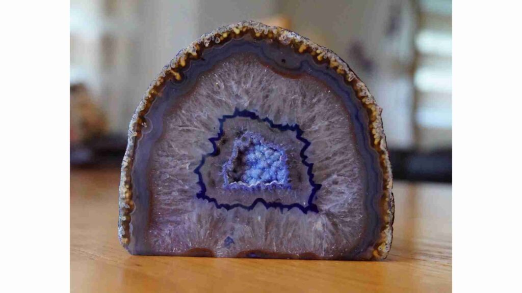 inside core of mineral
