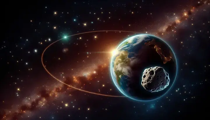 Eath's New mini moon