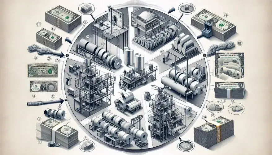 The making of the US Dollar