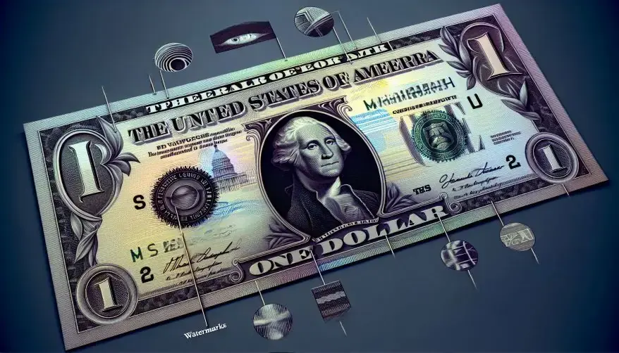 Security Features of the US Paper Currency