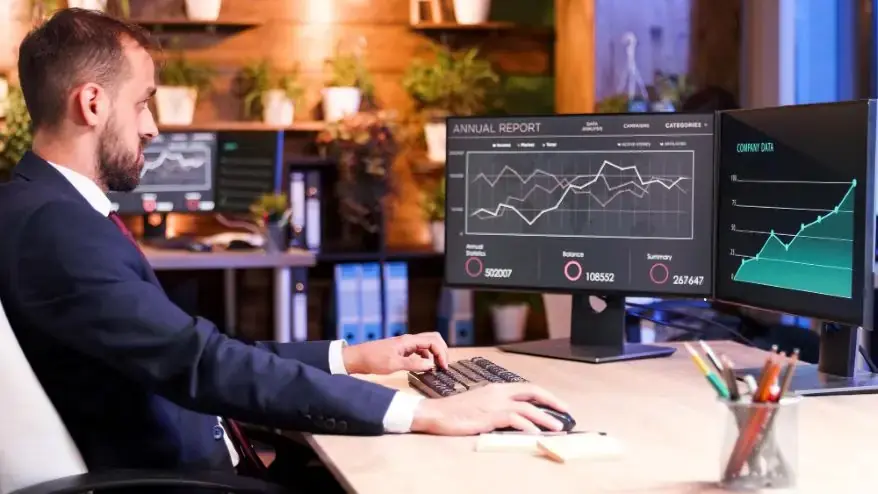 Stock_Analysis-Slope of a Line