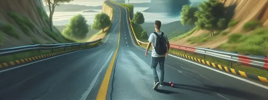 Gravity road
