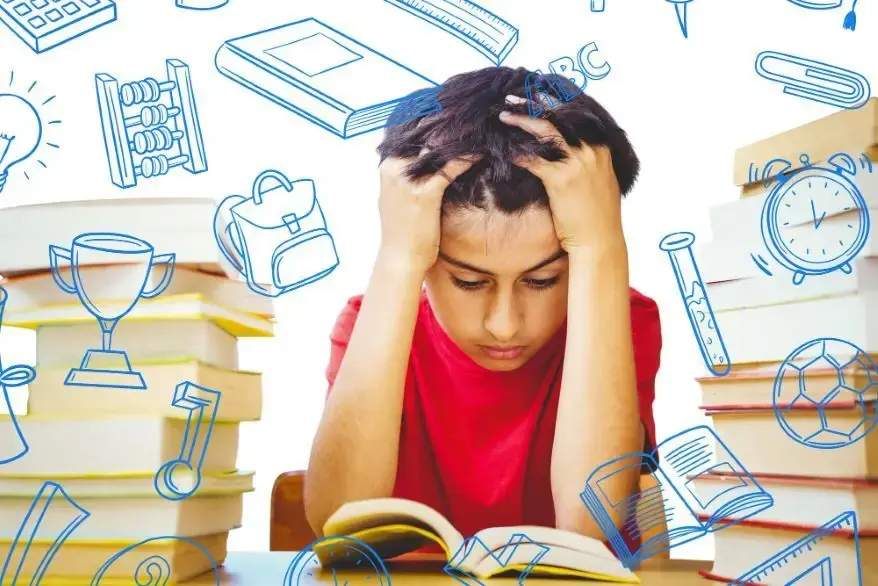 Stressed Teenager