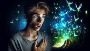 Bioluminescent organism fireflies