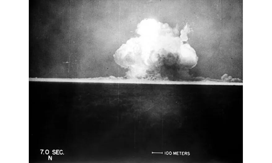 Trinity Test mushroom cloud