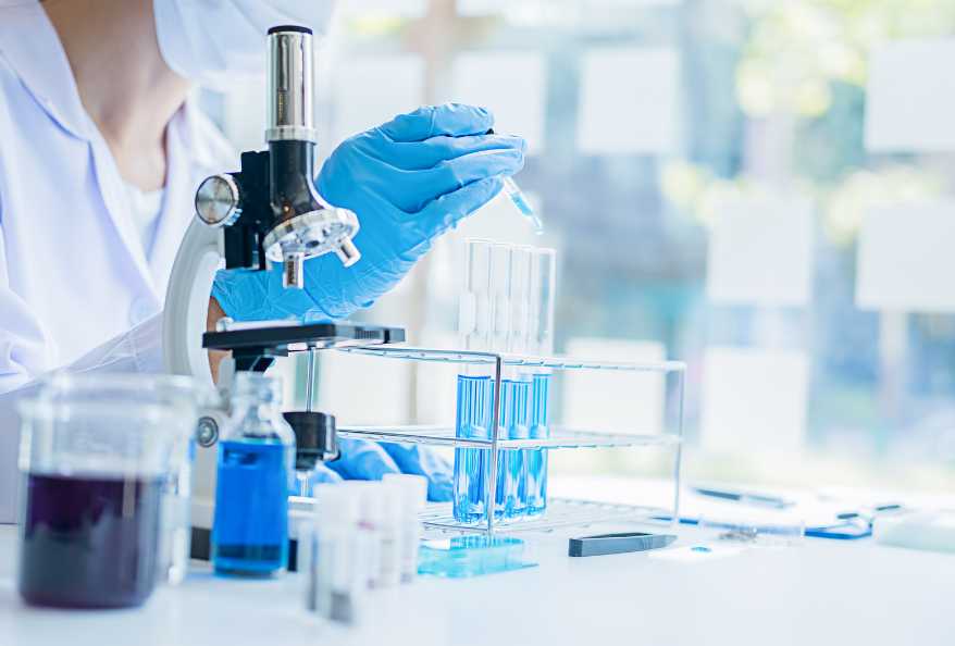 Lab testing