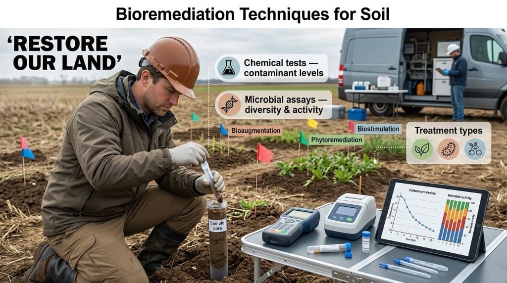 Bioremediation of Soil: Techniques and Processes