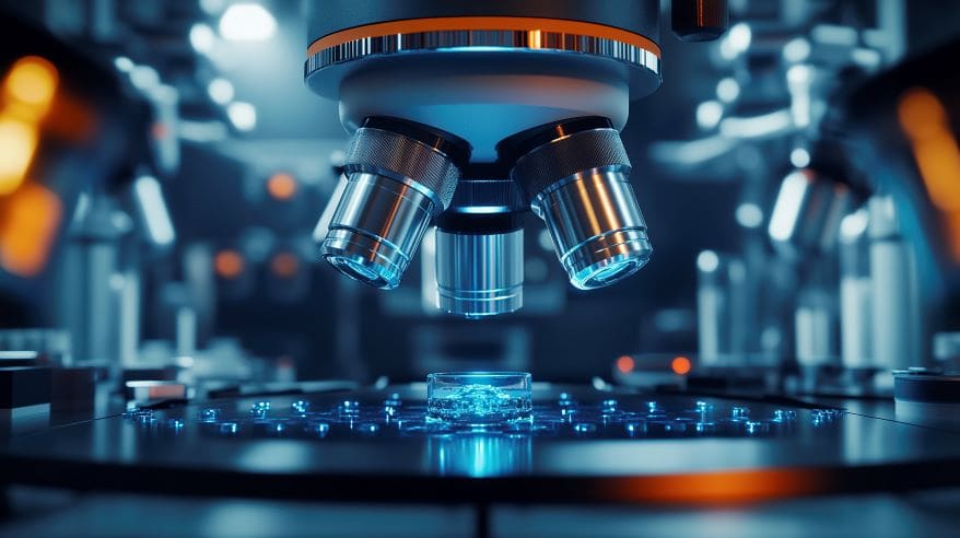 Super Resolution Microscopy: How a Mirror Sees Inside Cells